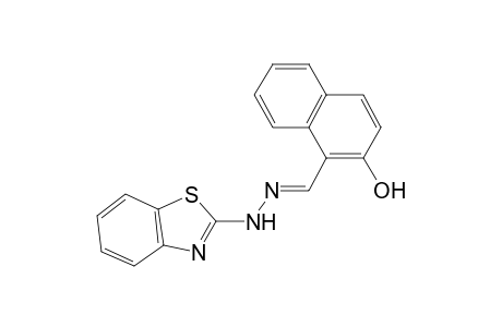 2-Hydroxy-1-naphthaldehyde 1,3-benzothiazol-2-ylhydrazone