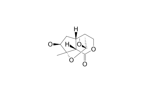 JATAMIN_H;(4-S,5-R,7-S,8-S,9-S,11-R)-8,11-EPOXY-7-HYDROXY-11-METHOXYDIHYRONEPETALACTONE