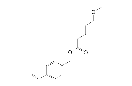 4-Vinylbenzyl 5-methoxypentanoate