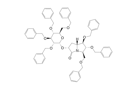 6-O-ALPHA-D-(2,3,4,6-TETRA-O-BENZYLGLUCOPYRANOSYL)-TRIS-(BENZYLOXY)-7-DEOXY-5-OXO-CASUARINE