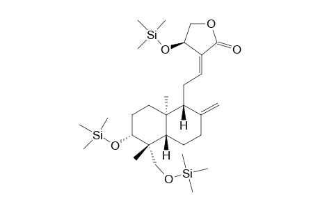 14-Epiandrographolide, 3tms derivative