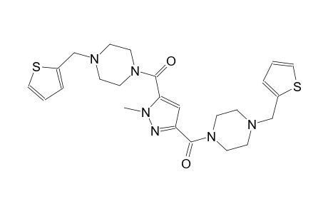 piperazine, 1-[[1-methyl-5-[[4-(2-thienylmethyl)-1-piperazinyl]carbonyl]-1H-pyrazol-3-yl]carbonyl]-4-(2-thienylmethyl)-