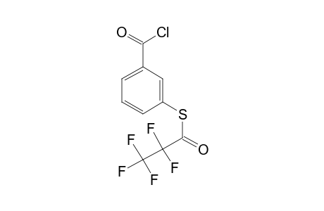 3-(Pentafluoropropionylthio)benzoyl chloride