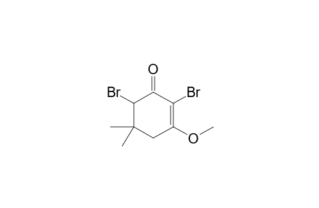 2,6-Dibromo-5,5-dimethyl-3-methoxycyclohex-2-en-1-one