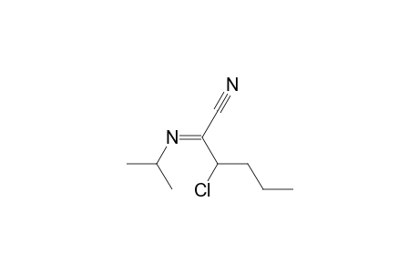 Hexanenitrile, 3-chloro-2-[(1-methylethyl)imino]-