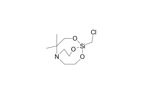 1-Chloromethyl-4,4-dimethyl-2,8,9-trioxa-5-aza-1-sila-bicyclo[3.3.3]undecane