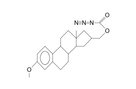 16b-Azidoformyloxymethyl-3-methoxy-estra-1,3,5(1O)-triene