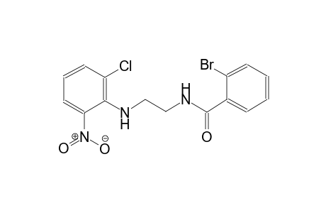 2-Bromanyl-N-[2-[(2-chloranyl-6-nitro-phenyl)amino]ethyl]benzamide