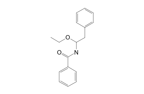 N-(1-ethoxy-2-phenylethyl)benzamide