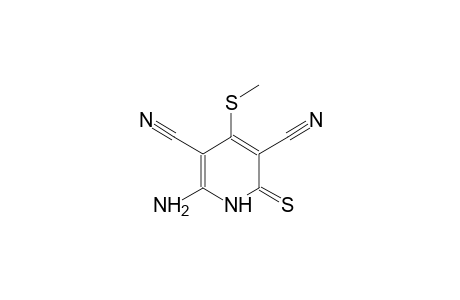 3,5-dicyano-4-methylthio-6-amino-1,2-dihydropyridin-2-thione