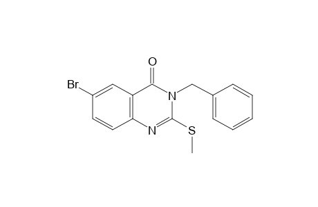 3-BENZYL-6-BROMO-2-(METHYLTHIO)-4(3H)-QUINAZOLINONE