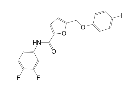 N-(3,4-difluorophenyl)-5-[(4-iodophenoxy)methyl]-2-furamide