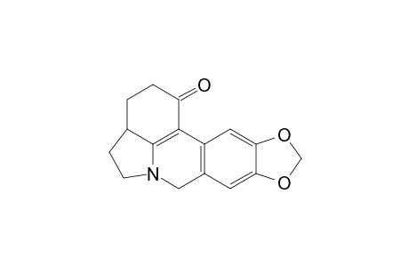 3,3a,4,5,6,7-Hexahydro-9,10-methylenedioxypyrrolo[3,2,1-de]phenanthridin-1(2H)-one