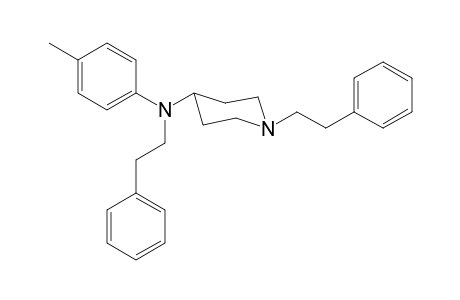 N-4-Methylphenyl-1-(2-phenylethyl)-N-2-phenylethylpiperidin-4-amine