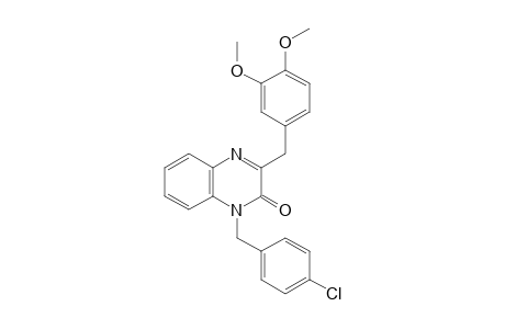 1-(p-CHLOROBENZYL)-3-VERATRYL-2(1H)-QUINOXALINONE