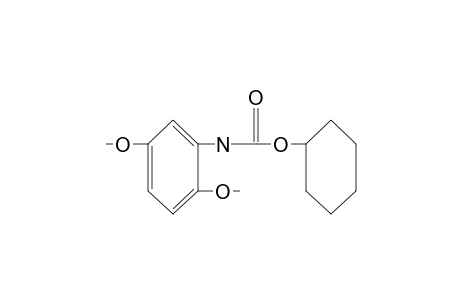 2,5-dimethoxycarbanilic acid, cyclohexyl ester