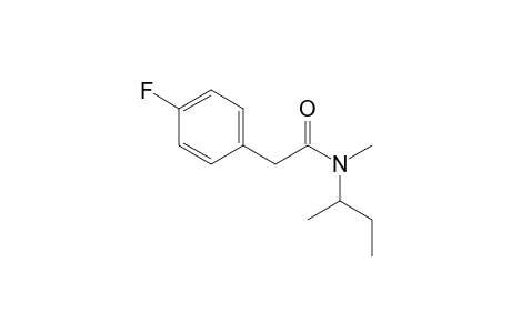 Acetamide, 2-(4-fluorophenyl)-N-(2-butyl)-N-methyl-