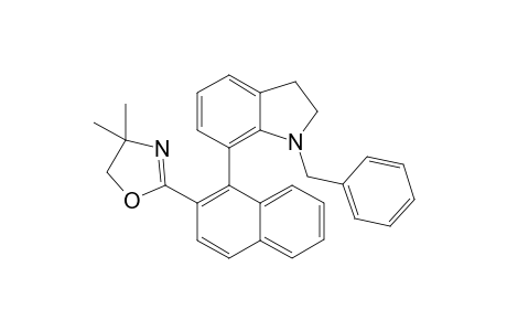 N-Benzyl-7-[2-(oxazolin-2-yl)naphthyl]indoline