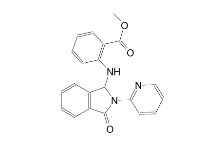 benzoic acid, 2-[[2,3-dihydro-3-oxo-2-(2-pyridinyl)-1H-isoindol-1-yl]amino]-, methyl ester