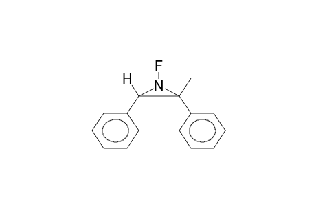 2,3-DIPHENYL-2-METHYL-1-FLUOROAZIRIDINE