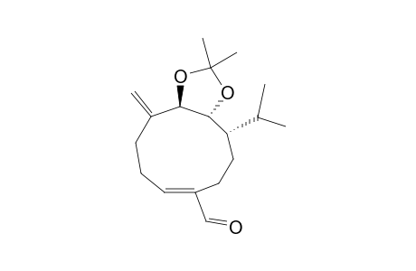 Kikkanol E 8,9-Acetonide