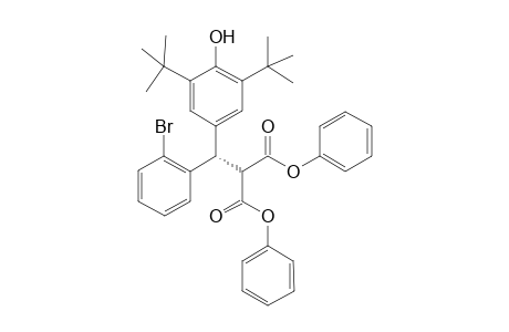 diphenyl (S)-2-((2-bromophenyl)(3,5-di-tert-butyl-4-hydroxyphenyl)methyl)malonate