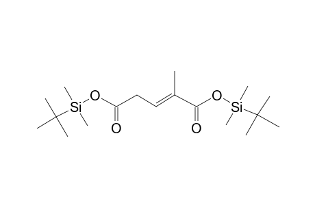 2-Pentenedioic acid, 2-methyl-, bis(tert-butyldimethylsilyl) ester