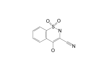 3-CYANO-4-HYDROXY-(2H)-1,2-BENZOTHIAZINE-1,1-DIOXIDE