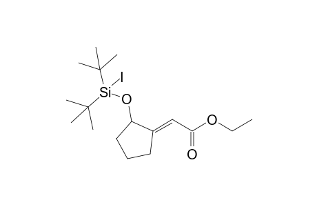 Ethyl (E)-(2-Di-tert-butyliodosilyloxycyclopentylidene)acetate