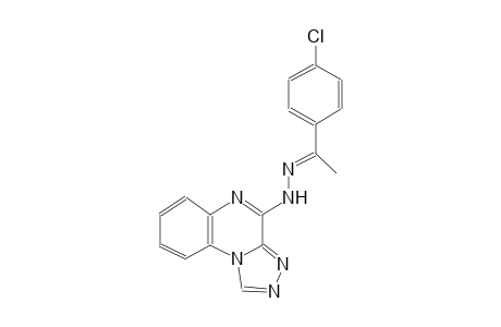 (1E)-1-(4-chlorophenyl)ethanone [1,2,4]triazolo[4,3-a]quinoxalin-4-ylhydrazone