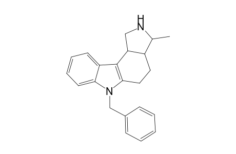6-Benzyl-3-methyl-3a,4,5,10c-tetrahydropyrrolidino[3,4-c]carbazole