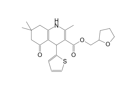 3-quinolinecarboxylic acid, 1,4,5,6,7,8-hexahydro-2,7,7-trimethyl-5-oxo-4-(2-thienyl)-, (tetrahydro-2-furanyl)methyl ester
