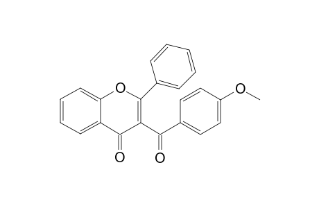 3-(4-Methoxybenzoyl)-2-phenyl-4H-chromen-4-one