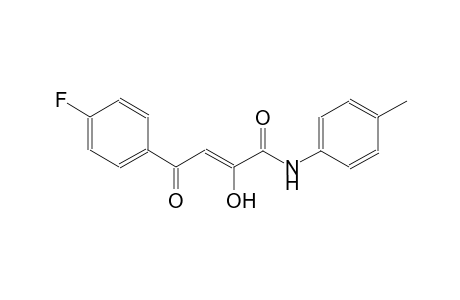 (2Z)-4-(4-fluorophenyl)-2-hydroxy-N-(4-methylphenyl)-4-oxo-2-butenamide