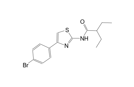 N-[4-(4-bromophenyl)-1,3-thiazol-2-yl]-2-ethylbutanamide