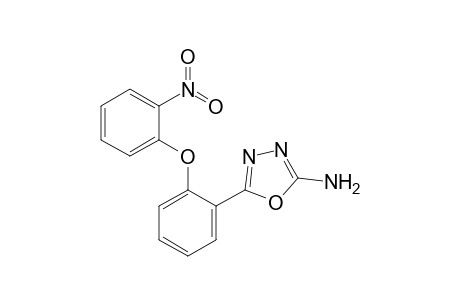 2-Amino-5-[2'-(2"-nitrophenoxy)phenyl]-1,3,4-oxadiazole