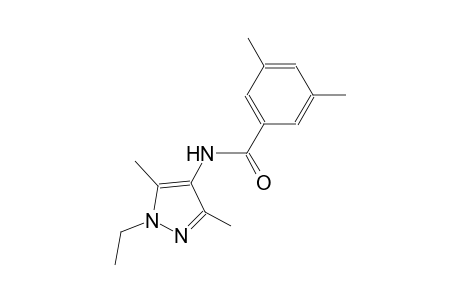 N-(1-ethyl-3,5-dimethyl-1H-pyrazol-4-yl)-3,5-dimethylbenzamide