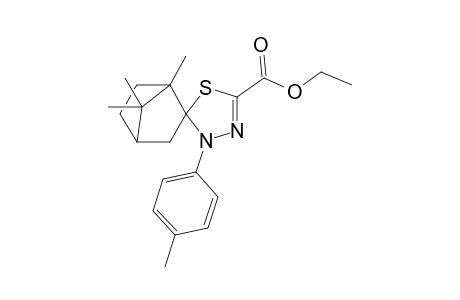 1',7',7'-trimethyl-4-(p-tolyl)spiro[1,3,4-thiadiazole-5,2'-norbornane]-2-carboxylic acid ethyl ester