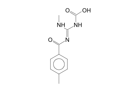 Guanidine-1-carboxylic acid, 3-methyl-2-(p-toluoyl)-