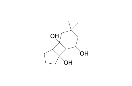 6,6-Dimethylhexahydro-1H-cyclopenta[3,4]cyclobuta[1,2-a]benzene-3a,4,7a(3bh,7bh)-triol