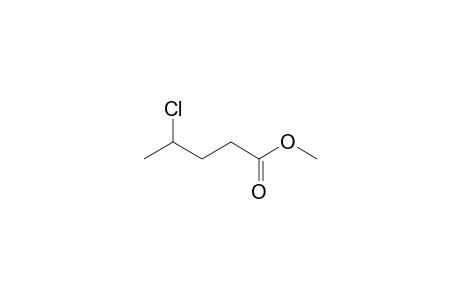 4-chlorovaleric acid, methyl ester
