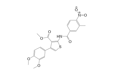 methyl 4-(3,4-dimethoxyphenyl)-2-[(3-methyl-4-nitrobenzoyl)amino]-3-thiophenecarboxylate