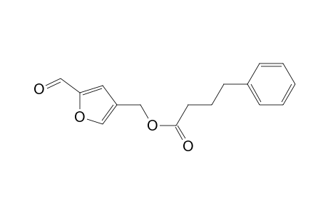 2-Formyl-4-[(4'-phenylbutanoyl)oxymethyl]-furan