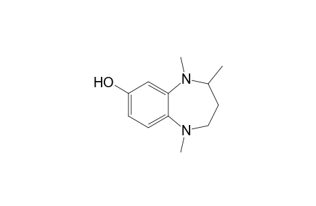 7-Hydroxy-1,4,5-trimethyl-1,3,4,5-tetrahydro-2H-1,5-benzodiazepine