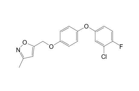 Isoxazole, 5-[[4-(3-chloro-4-fluorophenoxy)phenoxy]methyl]-3-methyl-