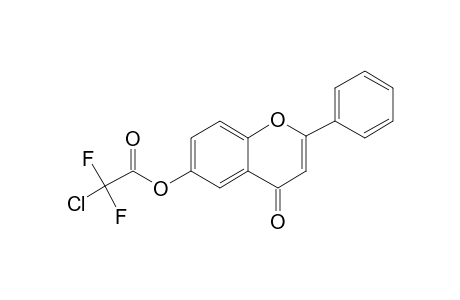 6-Hydroxyflavone, chlorodifluoroacetate