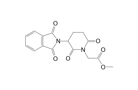 2-(2,6-diketo-3-phthalimido-piperidino)acetic acid methyl ester