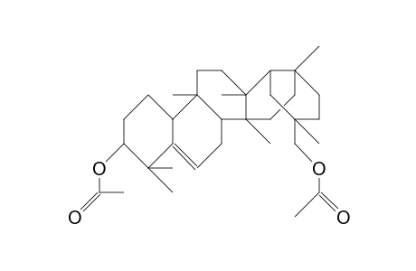 3.beta.,29-Diacetoxy-glutin-5-ene