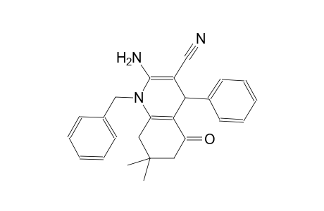 3-quinolinecarbonitrile, 2-amino-1,4,5,6,7,8-hexahydro-7,7-dimethyl-5-oxo-4-phenyl-1-(phenylmethyl)-