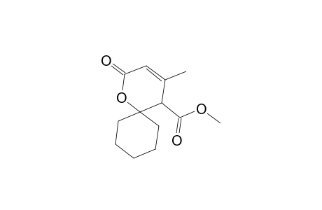 Methyl 4-methyl-2-oxo-1-oxaspiro[5.5]undec-3-ene-5-carboxylate